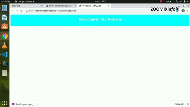 How to arrange website page layout Part 1 | HTML Malayalam Tutorials смотреть онлайн