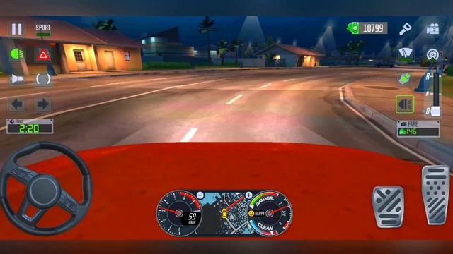 Uber Ride Night Shift 🚧🚦 Taxi Sim 2022 Android iOS Gameplay смотреть онлайн