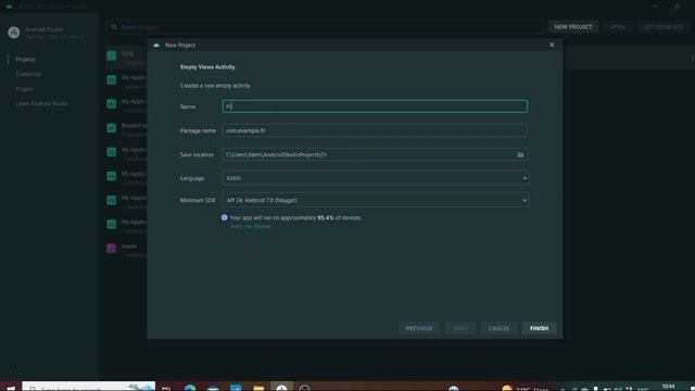 How to fix language in Android studio 2023 Flamingo | Hindi tutorial to set language in studio смотреть онлайн