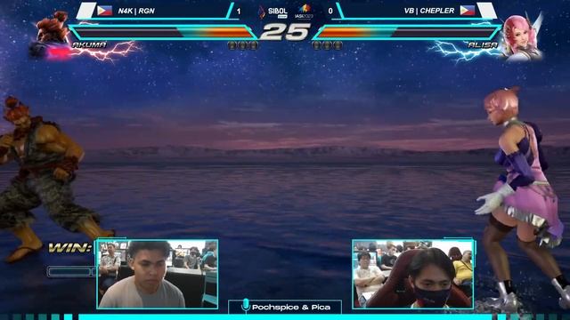 (Tekken 7) N4K RGN VS VB Chepler SIBOL IESF QUALIFIERS 2023 - Top 8 Lower Bracket смотреть онлайн
