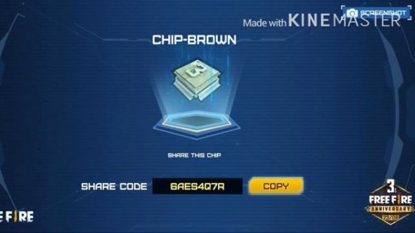 ALL CHIP CODES FREE FIRE | BROWN CHIP CODE | SKYBLUE CHIP CODE | PINK CHIP CODE | RED CHIP CODE |