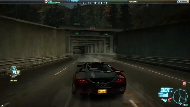 NEED FOR SPEED WORLD: Lamborghini Reventon speed test in game stock car in game 😱😱🔥🔥 смотреть онлайн
