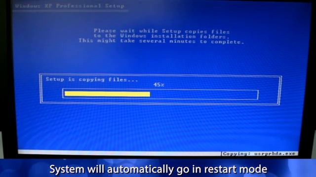 Operating System Installation WINDOWS XP смотреть онлайн