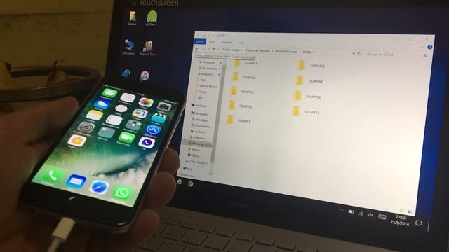 Como pasar fotos del iPhone a la PC Windows смотреть онлайн
