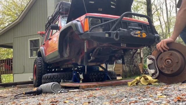 Building My JK Rubicon Axle Swapped Cherokee XJ in 6 Minutes смотреть онлайн