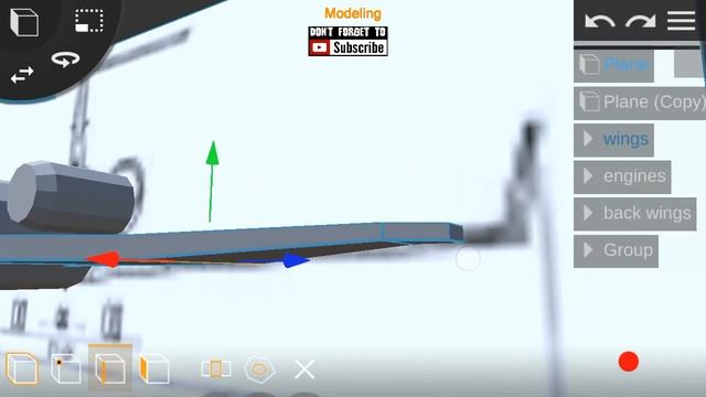 Prisma 3D : Modelling a low poly airplane (private jet) смотреть онлайн