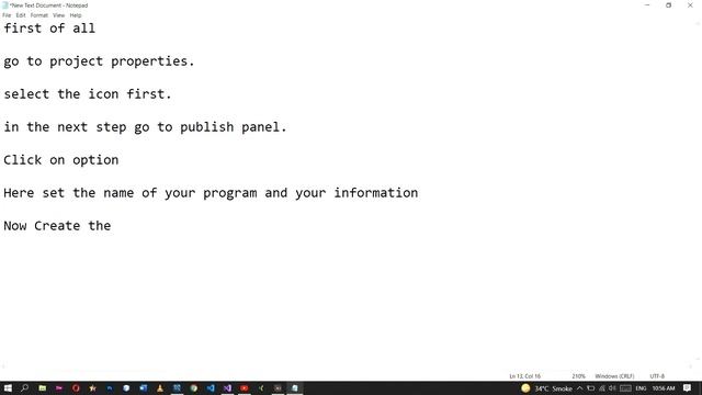How to create Exe file in C# Visual Studio смотреть онлайн