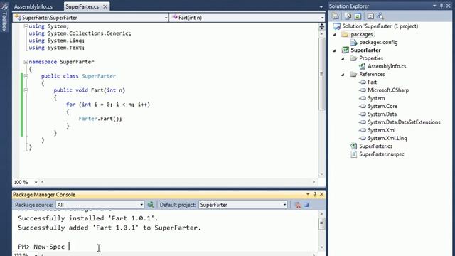 The easy way to create NuGet Packages смотреть онлайн