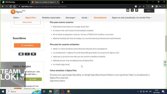SIGMA PLUS UPDATE EXPLICACION смотреть онлайн