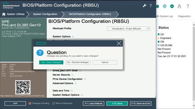 HPE IlO 5: Manage Workload Profiles With The Console
