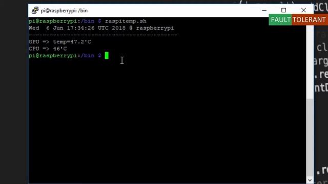 Continuous monitoring of CPU and GPU temp of Raspberry pi 3 смотреть онлайн