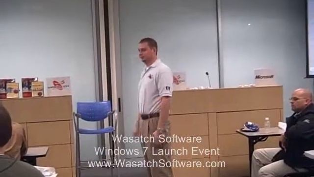 Wasatch Software and Microsoft- Windows 7 Launch (Part 6 of 6) смотреть онлайн
