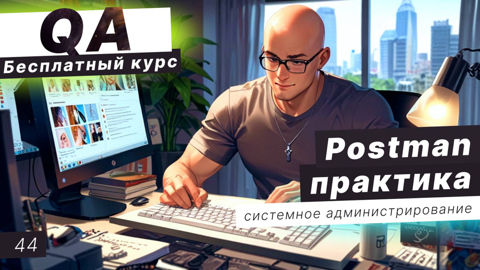 Урок 44. Практика в Postman. Запросы get list, create user, get user by id, create post смотреть онлайн