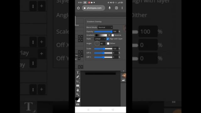 2K+ Photopea (grd asl) Gradient Styles Colors On Android Phone Tutorial смотреть онлайн