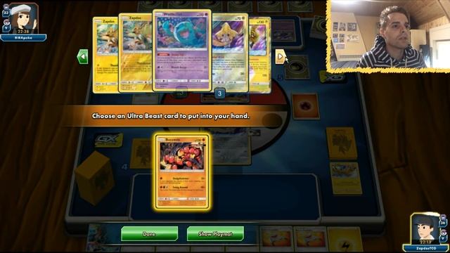 Zapdos / Lucario GX VS Blacephalon GX / Naganadel (Close Game! - Crazy Top Deck!) - Pokemon TCG смотреть онлайн