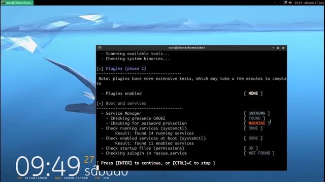 Auditoria del sistema con "Lynis" смотреть онлайн