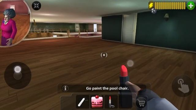 SCARY TEACHER 3D - Hitting the Mark ll New Chapter ll iOS Android Phone #letsplay смотреть онлайн