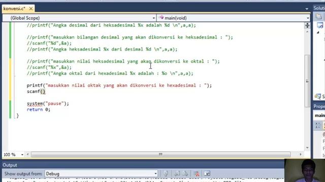 Tugas 1 Tutorial pemrograman C. (Konversi Basis Bilangan). смотреть онлайн
