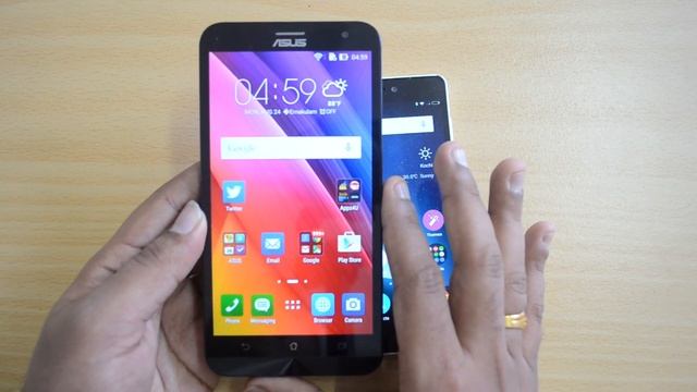 ASUS Zenfone 2 Laser vs Xiaomi Mi4i - Comparison | Techniqued смотреть онлайн