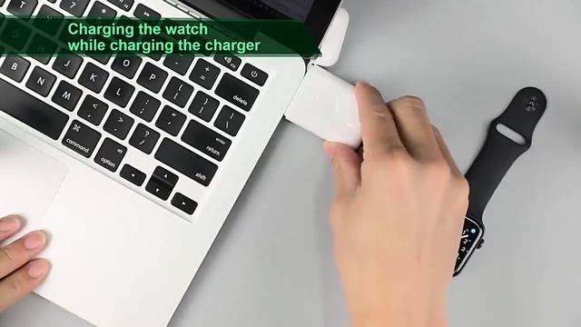 New Wireless Power Bank For Apple Watch 1000mah Portable Battery Charger Case For Apple Watch смотреть онлайн