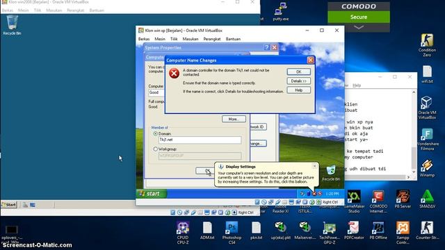 Install Active Directory Domain Services+DNS Windows 2008 Server dan Windows Xp смотреть онлайн