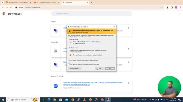 Ping Between Linux and Windows on AWS EC2 | AWS Cloud Lecture 5 (Hindi/Urdu) смотреть онлайн