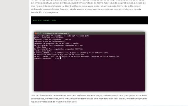 John the Ripper aplicación para extraer contraseñas herramienta para auditorias смотреть онлайн
