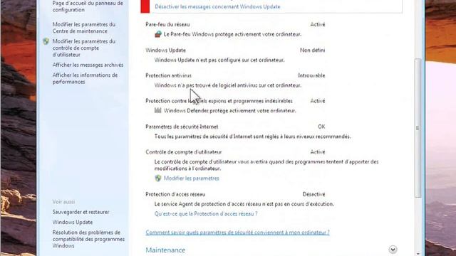 Panneau de config - Verifier letat de votre PC.avi.AVI смотреть онлайн