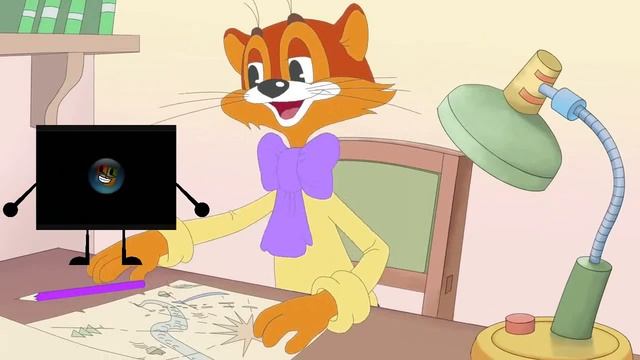 Cat Leopold and Microsoft Windows Vista Beta 2 Talking (animated) смотреть онлайн