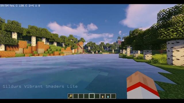 PERBANDINGAN LITE & M EDIUM SILDURS VIBRANT SHADERS смотреть онлайн