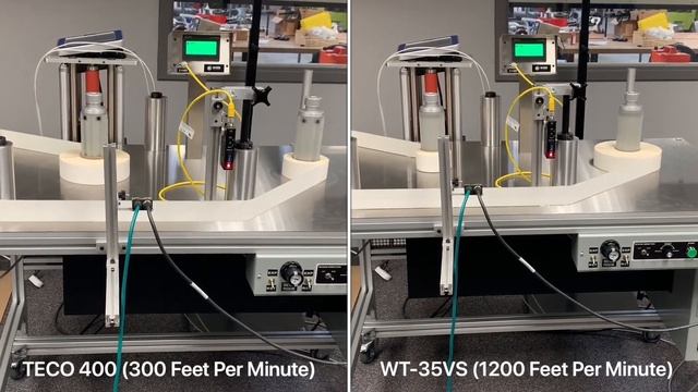 Web Techniques (1200 FPM) vs. Teco Model 400 (300 FPM) смотреть онлайн