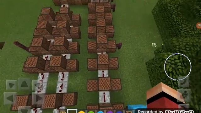 We will rock you in MINECRAFT! Note block and redstone made song. смотреть онлайн
