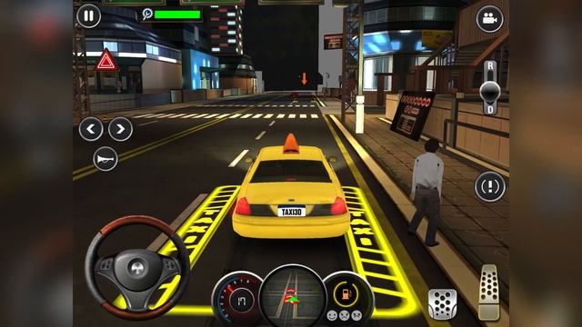COMPLETING NIGHT DRIVING MISSIONS | iOS/ANDROID MOBILE GAMES | TAXI DRIVER 3D GAMEPLAY смотреть онлайн