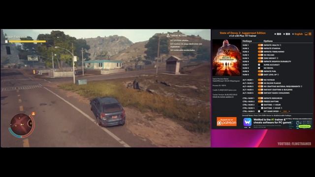 State Of Decay 2 Juggernaut Edition V1.0-v30 Plus 19 Trainer-FLiNG