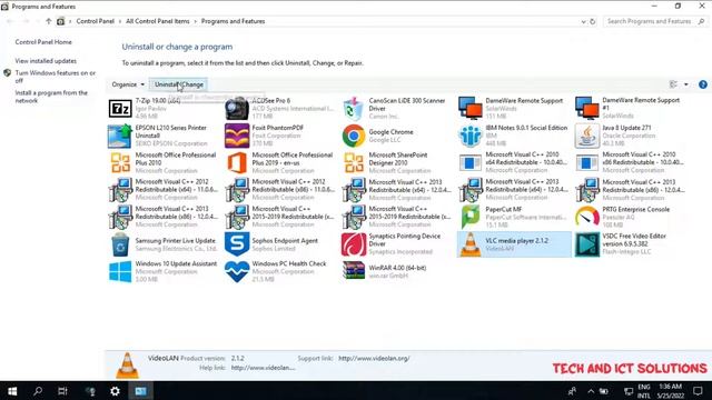 How to Uninstall Programs in Windows 10 | Uninstall Apps on Windows 10 | 2022 | смотреть онлайн