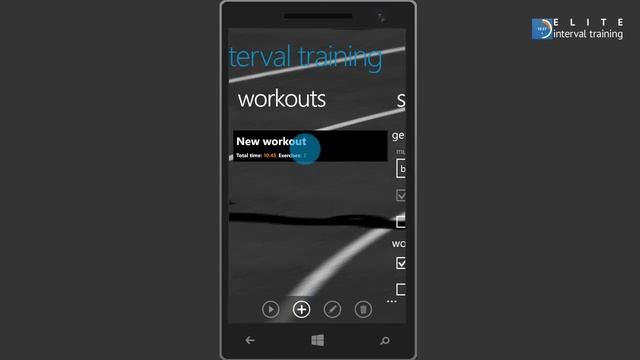 Elite Interval Training App for Windows Phone - Highlight of Features смотреть онлайн