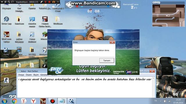 Video Çekerken Error (Hata) ya :D смотреть онлайн
