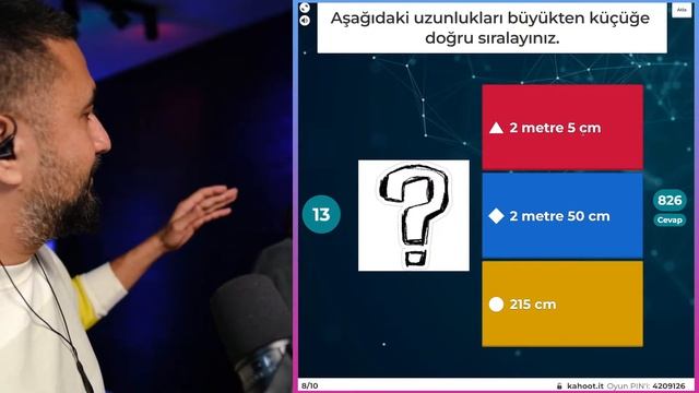 Bilgi Yarışması Ödüllü KAHOOT # 3 🔴 Canlı Yayın смотреть онлайн