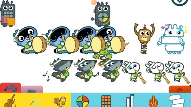 Leo y papá hacen musica con pango смотреть онлайн