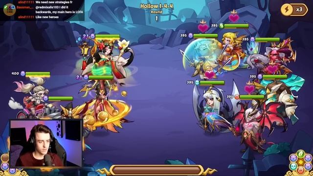 Pushing the Hollow Campaign - Episode 140 - The IDLE HEROES VIP Series смотреть онлайн