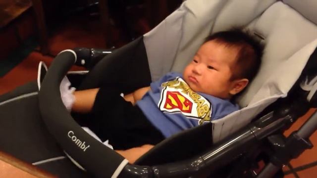Big Boss In Stroller