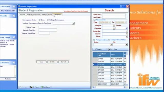Student Registration Data Management смотреть онлайн