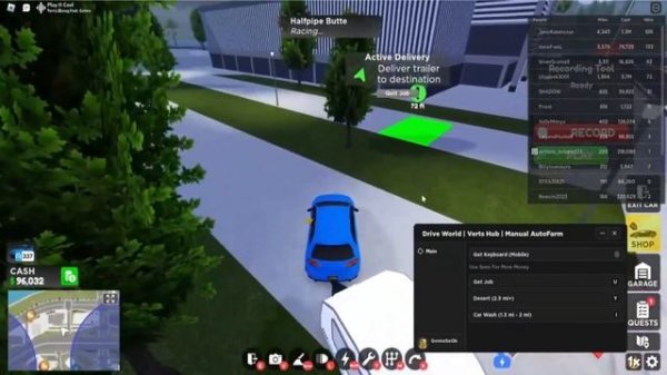 *UPDATED* Drive World Script (PASTEBIN 2023) (AUTOFARM, MONEY FARM, 90K IN 5 MINUTES)