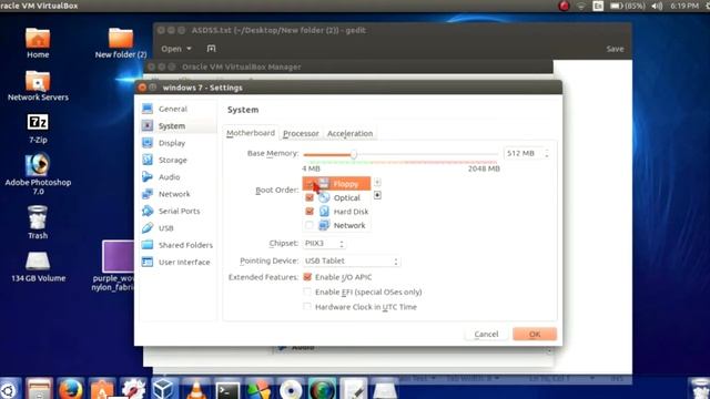 How To Install Windows 7 In Ubuntu Using Virtual Box смотреть онлайн