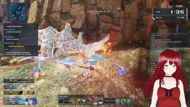 PSO2 NGS: Lowland Extermination S Rank Bo/Sl/Te/Ra смотреть онлайн