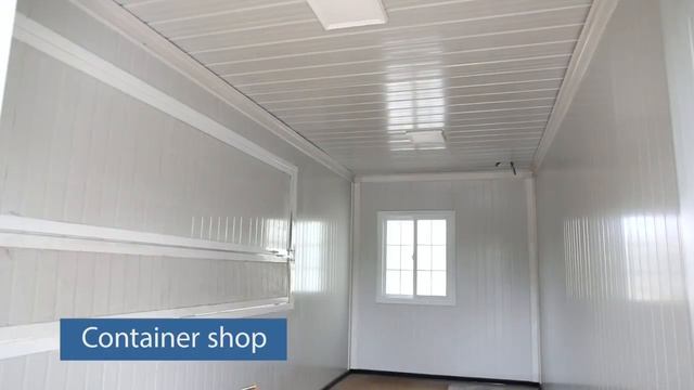 Mobile Flat Pack Container Shop/ Portable Cabin in Commercial Street смотреть онлайн
