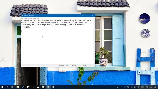 Windows 10 build 17713: Microsoft Edge, Notepad, more new features смотреть онлайн