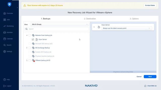 How to Scan Backup Data for Malware Before Recovery in NAKIVO Backup & Replication смотреть онлайн