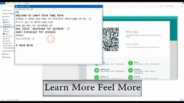 How TO Install Whatsapp On Windows PC смотреть онлайн