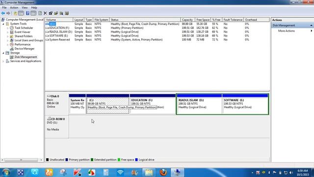 How to create Partition on Windows 10 | Windows 7 | Partition Hard Drives смотреть онлайн